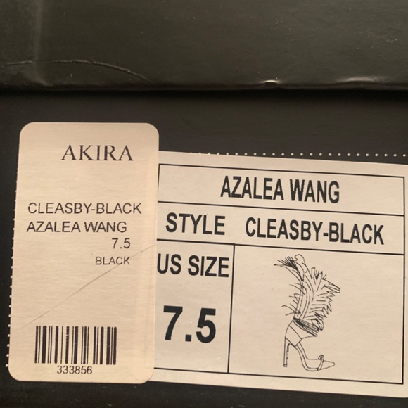 Azalea Wang Black 7.5 Heels - Picture 7 of 7